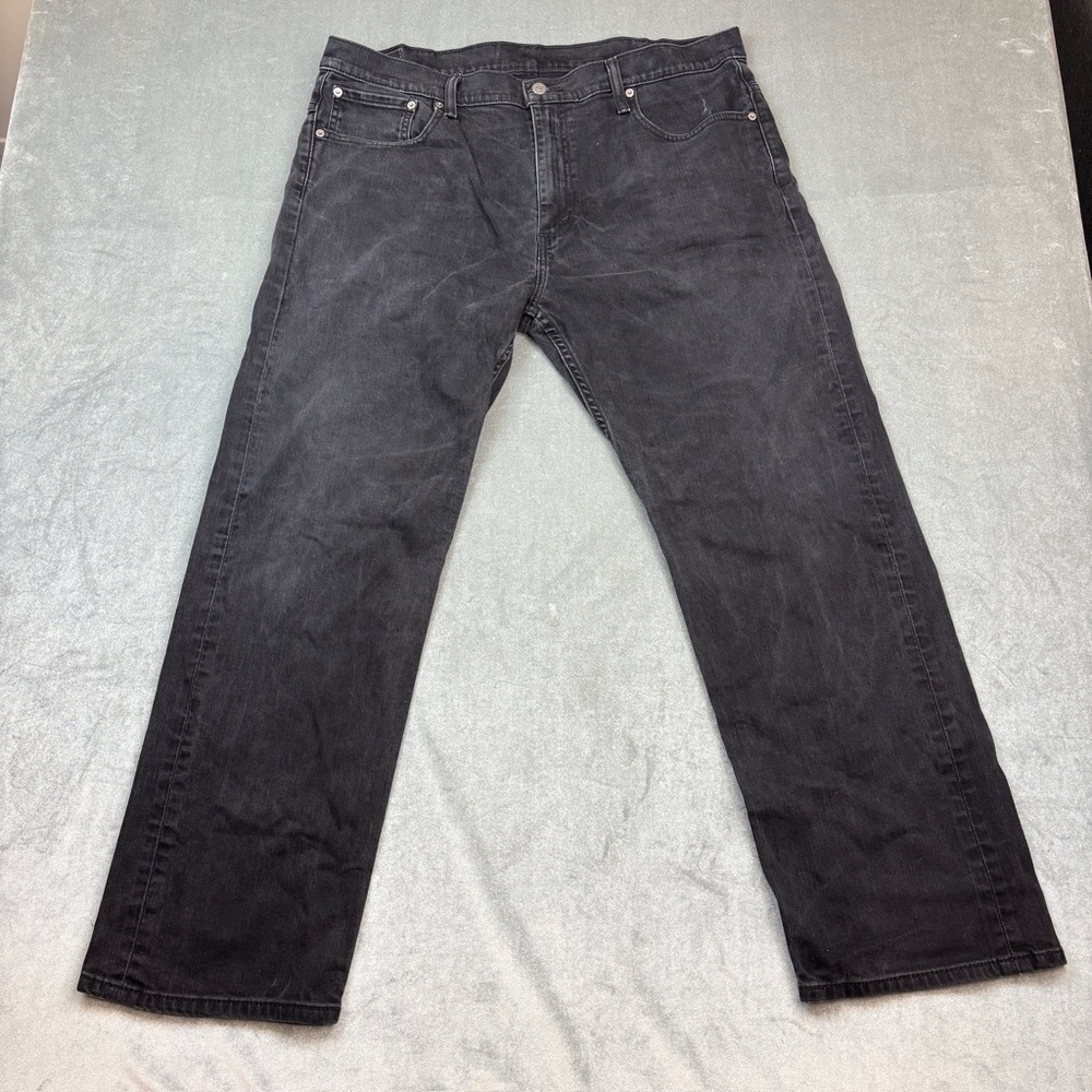 Levi’s‎ 569 Jeans Black Denim Loose Straight Men’s 38x32